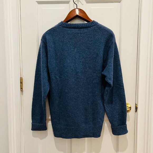 Vintage Pendelton 100% Wool Fisherman Sweater Size Large - Picture 4 of 16